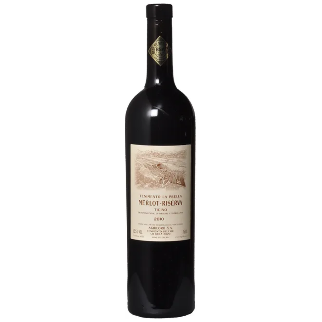 La Prella Merlot Riserva Ticino DOC 50cl, 2019